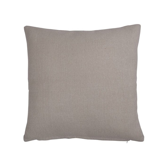Solid Canvas kussen cream 45x45cm
