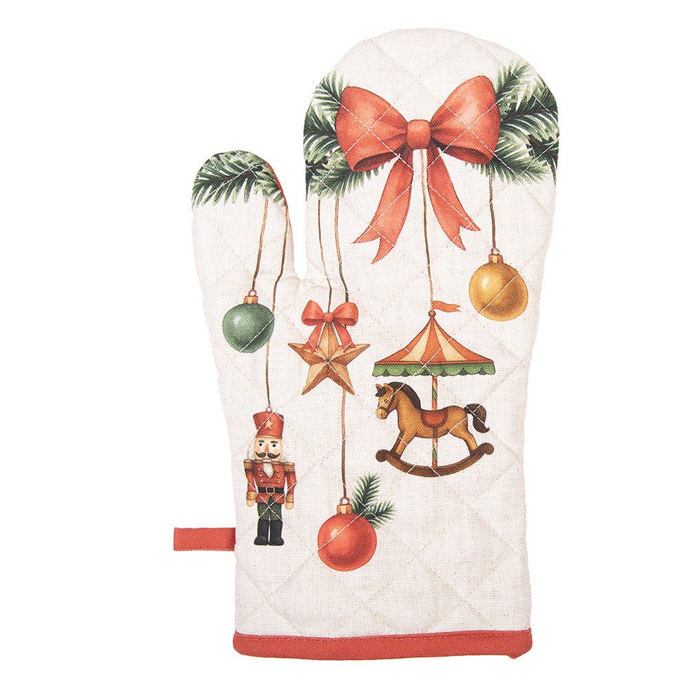 Ovenwant 18x30 cm Beige Katoen