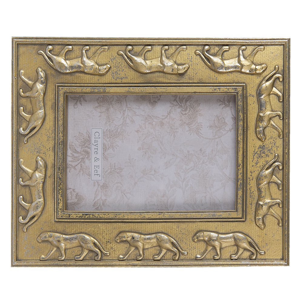 Fotolijst 10x15 cm Goudkleurig Polyresin Fotokader