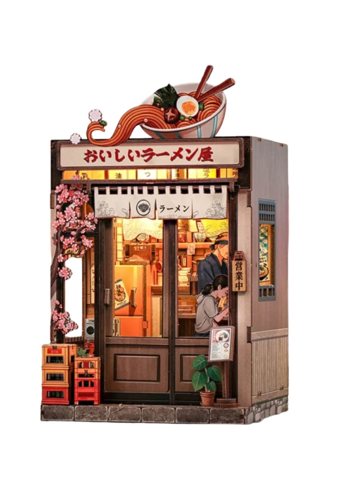 Cutebee, 3D DIY Huisje, Oishii Kyoto, BNKS01, 13x11,8x22cm