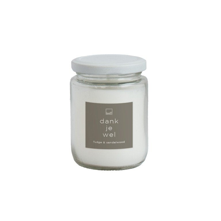Leeff Jar Candle L - Dank je wel