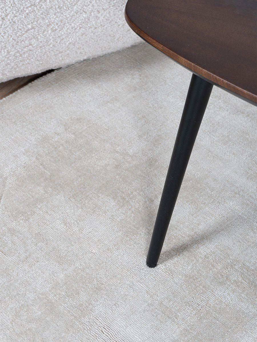 Vloerkleed Cos Beige - Rond ø200 cm
