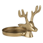 Candlestick Selising Gold 14x11x10 cm