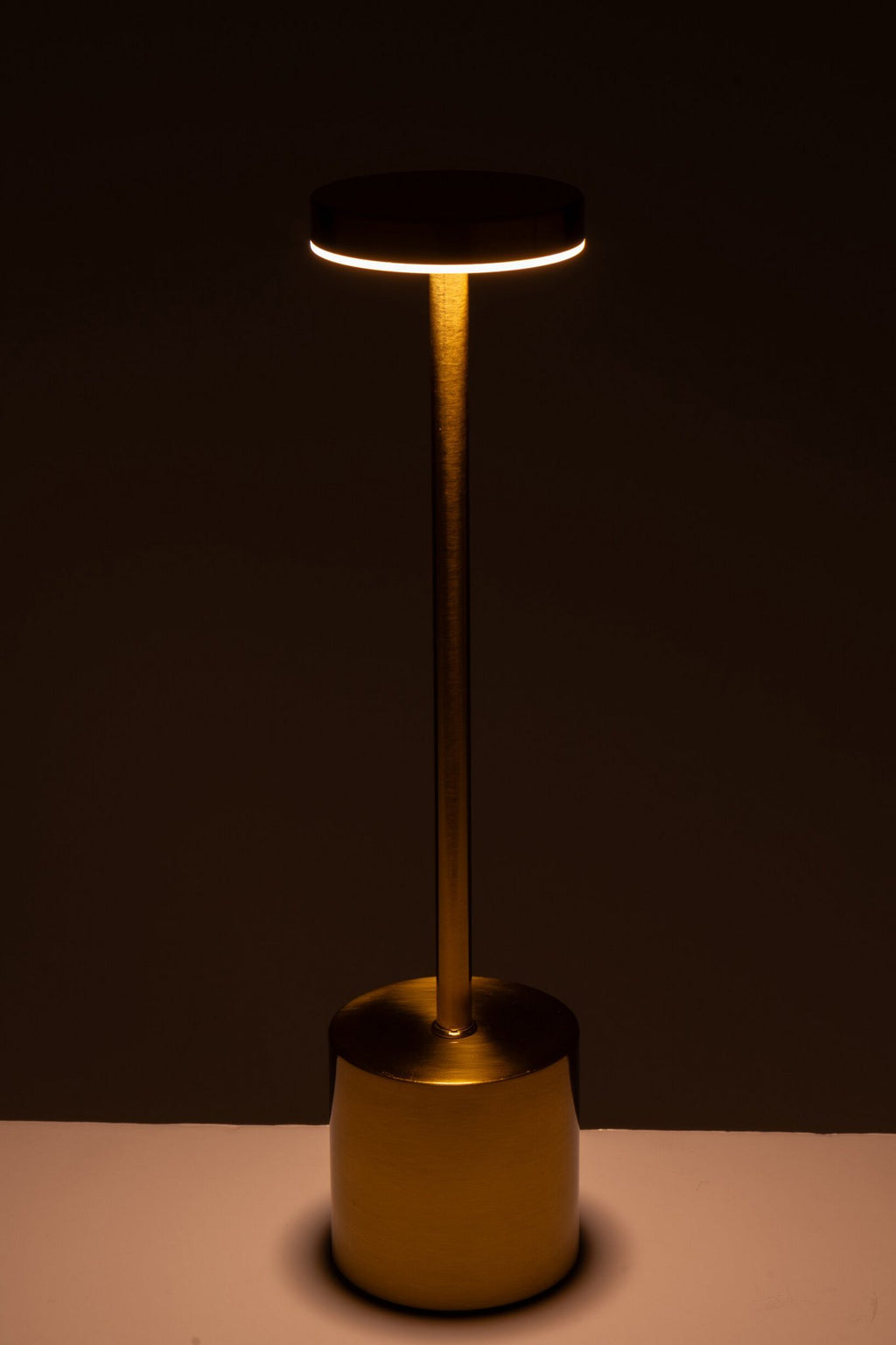 J-Line Tafellamp - stof - goud