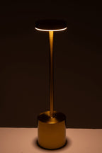 J-Line Tafellamp - stof - goud