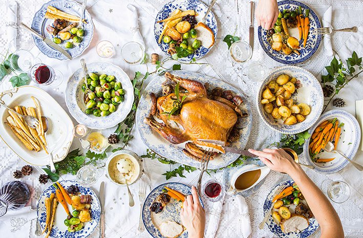 Britse kerst. Receptideeën en verhalen (Duits)