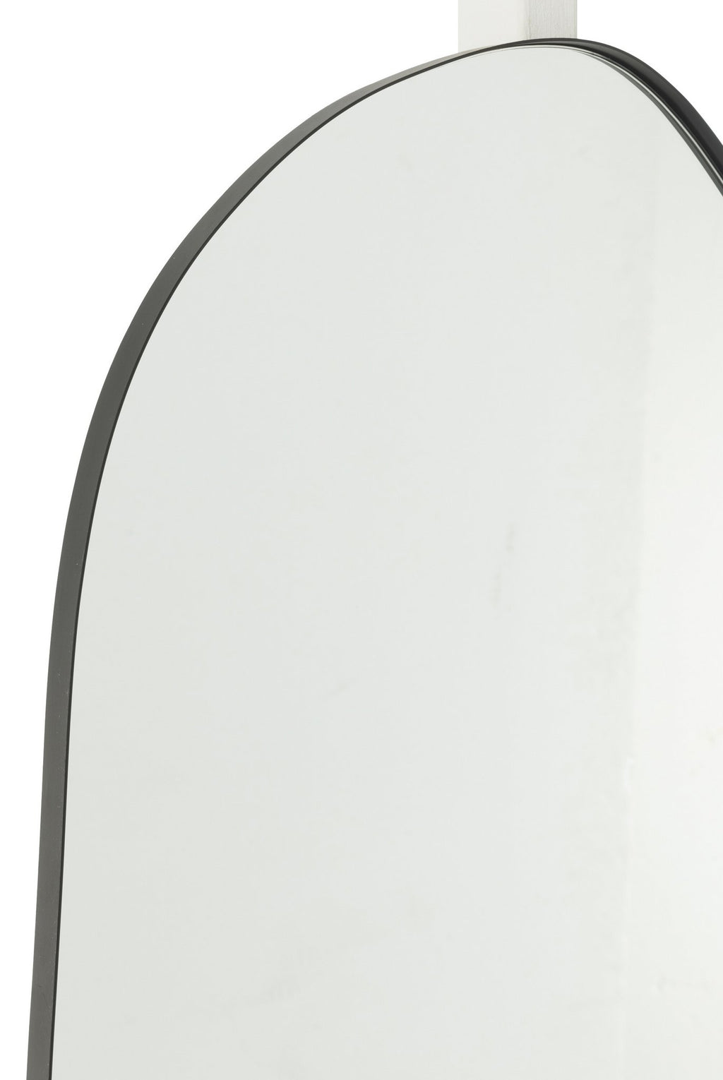 J-Line spiegel Extrema - ijzer/glas - zwart - large - 108 x 59 cm