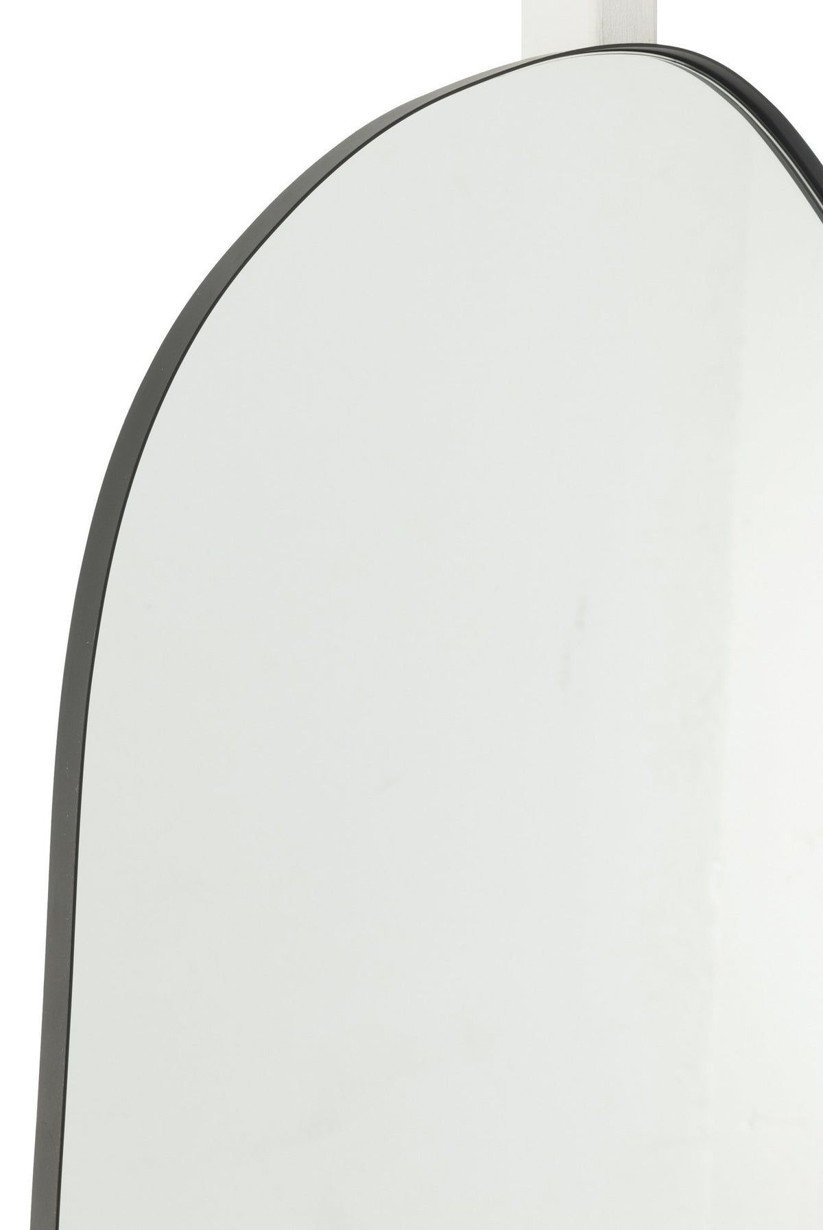 J-Line spiegel Extrema - ijzer/glas - zwart - large - 108 x 59 cm
