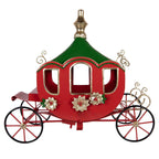 Kerstdecoratie Beeld 41x16x39 cm Rood Metaal