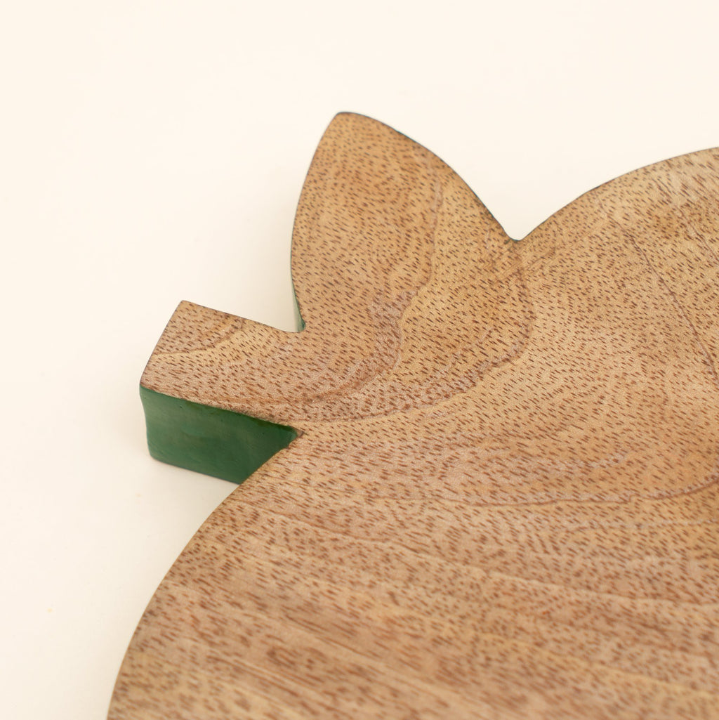 Appel-mangohouten serveerplank Green Edge Kaasbakje