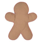 Sierkussen Gingerbread man 35x40x4 cm Bruin Polyester