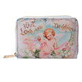 Portemonnee 10x15 cm Blauw Polyester Engel