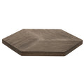 Plateau kabacan Bruin 29x25x3cm
