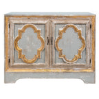 Dressoir Beige Grijs, Hout 120x38x91 cm