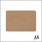 Blanco etiketten - 36x25mm -kraft- 1000 st