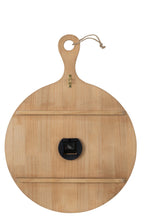 J-Line klok Plan Den - naturel - large - Ø 65.2 cm