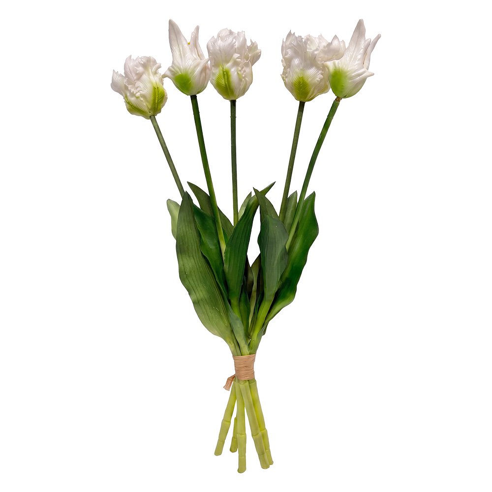 Kunstbloem Wit Kunststof