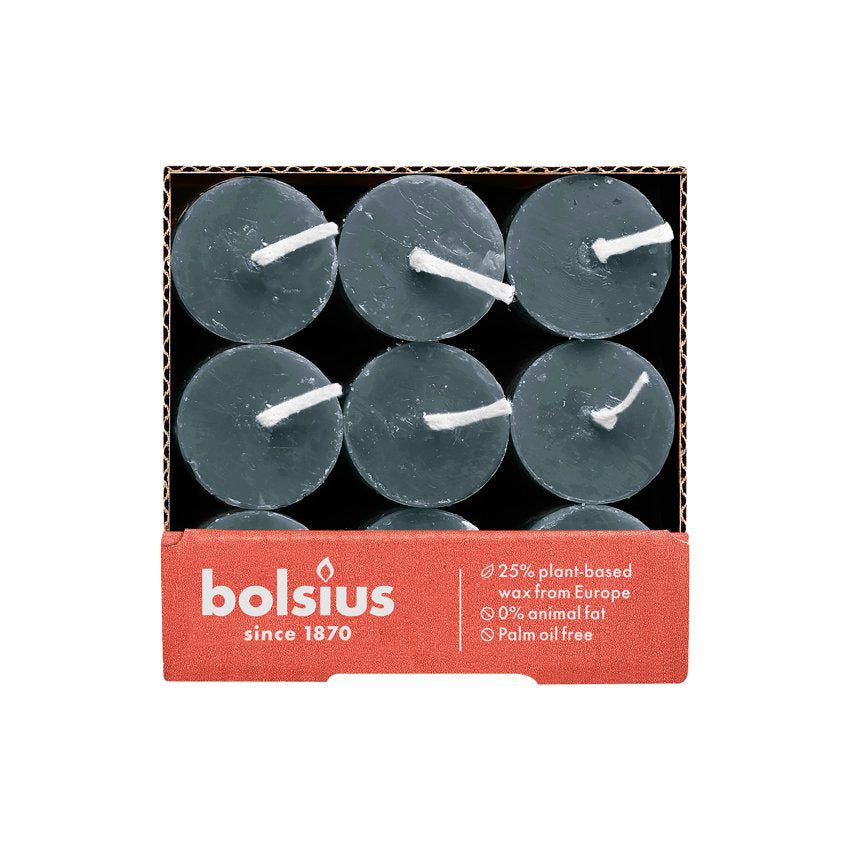 Rustieke tafelkaars 270/23 doos 9 Slate Blue