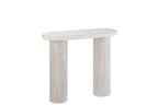 J-Line console Marmer - steen - gebroken wit