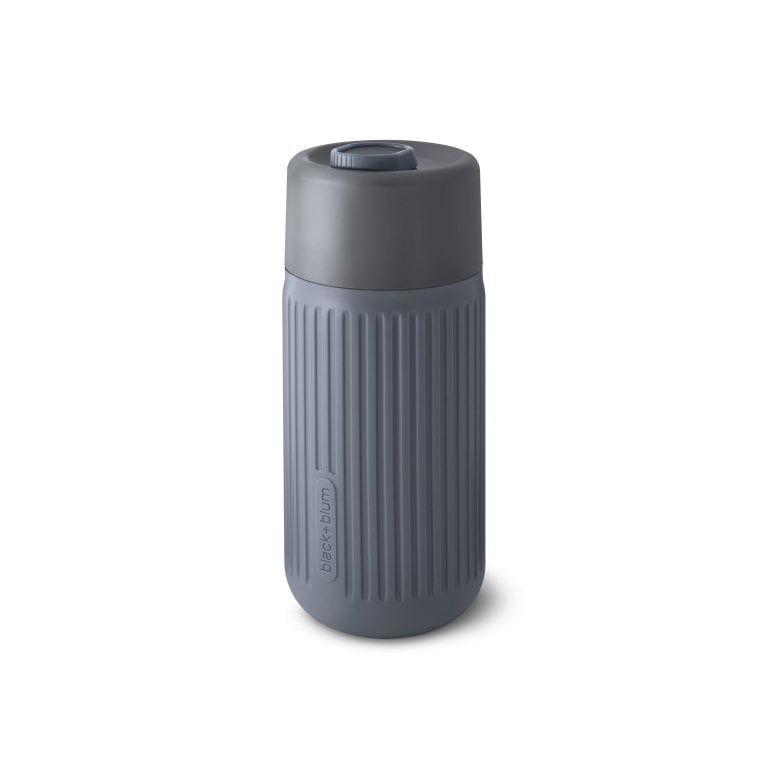 Black+Blum Travel Cup Glass - Reisbeker glas - 0.34Ltr - Grijs/