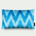 Kussen Heartbeat Blue 60x40 534