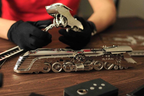 Metalen mechanisch bouwpakket Dazzling Steamliner