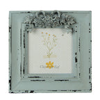 Fotolijst 10x10 cm Groen MDF Bloemen Fotokader