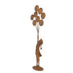 Decoratie Beeld Kind 27x12x80 cm Bruin Metaal