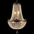 Kroonluchter Ø 40x70/184 cm Transparant IJzer Hanglamp