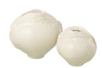 J-Line vaas - steengoed - wit - L