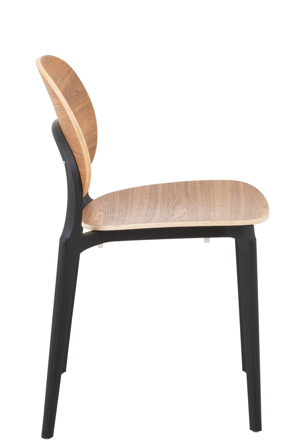 J-Line stoel Basic - polyester/kunststof - naturel