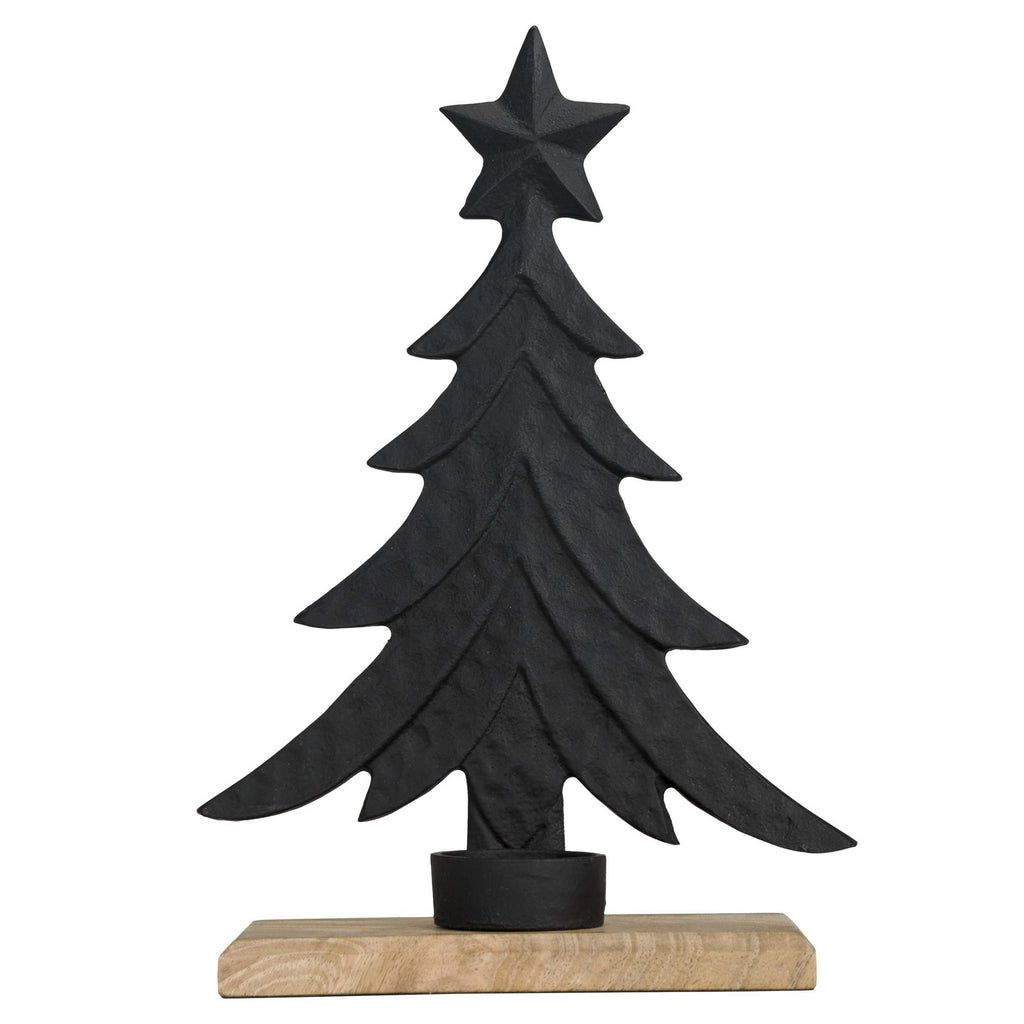 Ornament Baliguian Zwart 15x8x23 cm