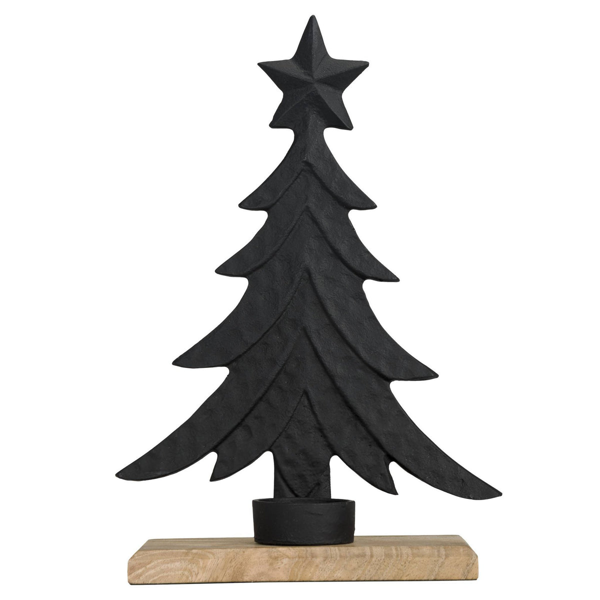 Ornament Baliguian Zwart 15x8x23 cm