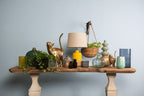 Plantenhanger Set van 3 Bruin Rotan Hangpot