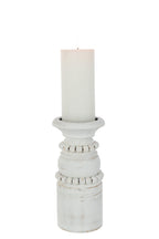 J-Line kaarshouder Pila - metaal - wit - large