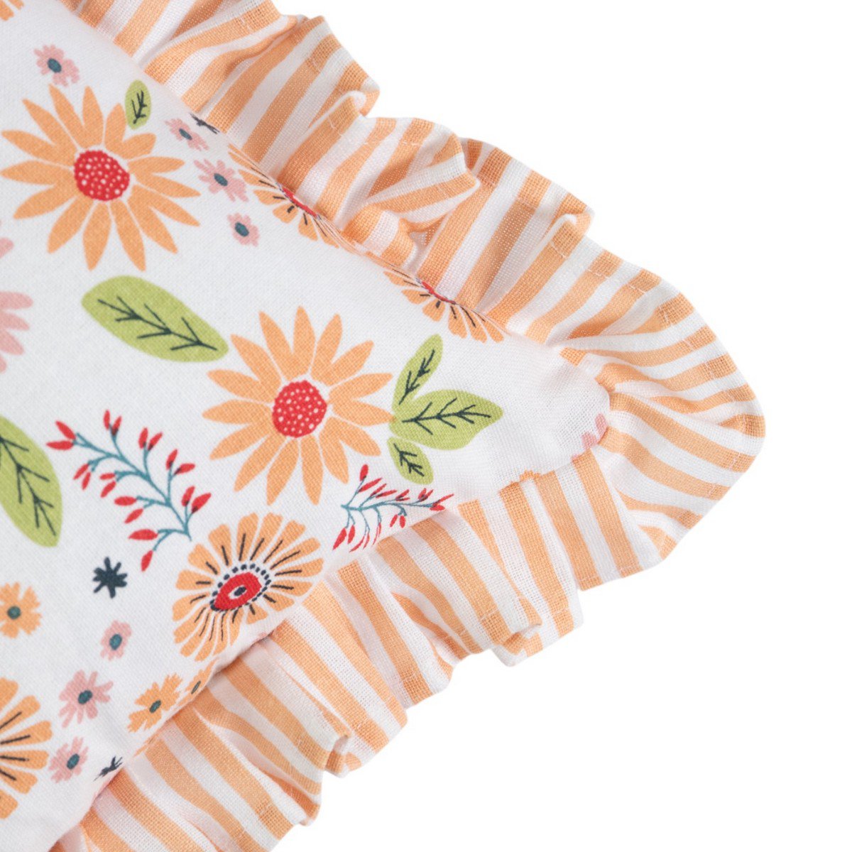 Louisa Kussen bloem ruffle 30x50cm