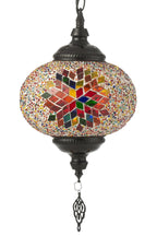 J-Line hanglamp mozaïek oranje small