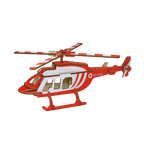 Bouwpakket Helikopter- kleur