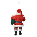 Kersthander Kerstman 11X6X17 CM Rood Textiel