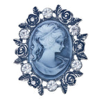 Broche Dames Grijs, Metaal null