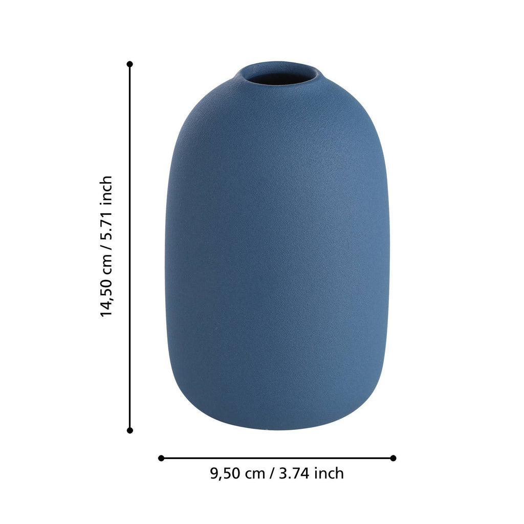 Vaas Anjabe Blauw 9,5x14,5cm