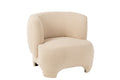 J-Line Zetel 1-Zit Gebreid Tex/Ht Wit
