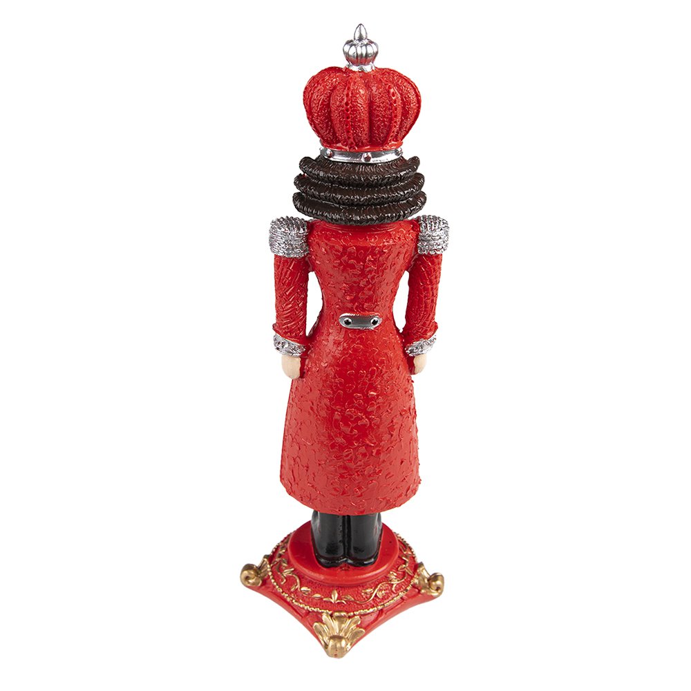 Kerstdecoratie Notenkraker 24 cm Rood Kunststof