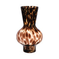 Luipaard Dalia Vaas amber h30 d18