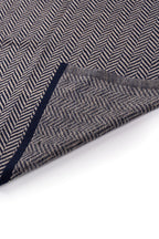 Lycia Square Foulard Navy-Beige