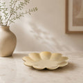 Modern decoratief aluminium dienblad – beige poedercoating