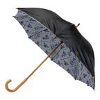 Paraplu Delfts blauw binnenprint 105cm