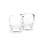 Beker 26cl dubbelwandig glas Vienna - Set van 2