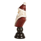 Kerstdecoratie Beeld Kerstman 7x5x15 cm Rood Kunststof