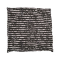 Vintage Stripe stoelkussen zwart 40x40cm+5cm